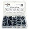 Boltsandnuts.Com Grade 8 Hex Top Locking Flange Nuts Phos & Oil - 80 PCS Assortment Kit #148 - alternate 1